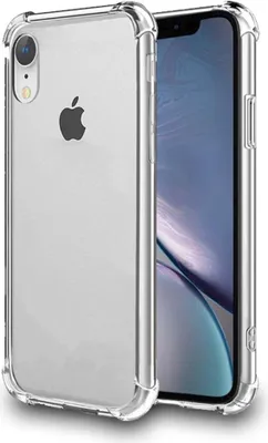 Image de Housse de téléphone portable adaptée à l'iPhone Xr
  transparent - Housse antichoc en silicone TPU avec bumper Shockproof - Smartphonica