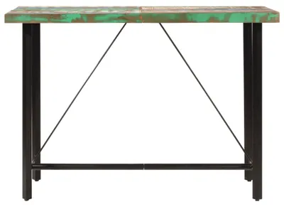 Obrázek produktu pro barový stůl vidaXL 150x70x107 cm Staré masivní dřevo a železo