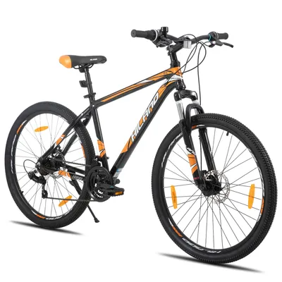 Produktbild von Hiland Mountainbike MTB 27,5 Zoll mit Aluminiumrahmen Scheibenbremse Speichenräder Jugendliche Herr Damen Fahrradrad, Studenten-Pendlerfahrrad