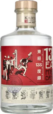Image de 135° EAST Hyōgo Dry Gin 42% Vol. 0,7l