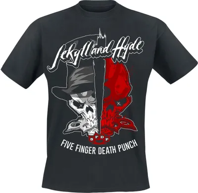 Produktbild von Five Finger Death Punch - Jekyll & Hyde, T-Shirt