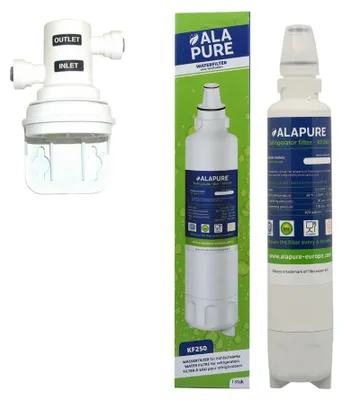 Produktbild von Alapure Wasserfilter WFC2500A und Filterkopf für AP2-C405-SG