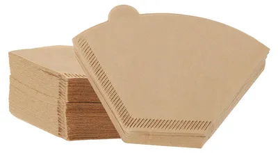 U-Kaffeefilter Größe 1, 200 Stück, ungebleicht, Holzfarbe