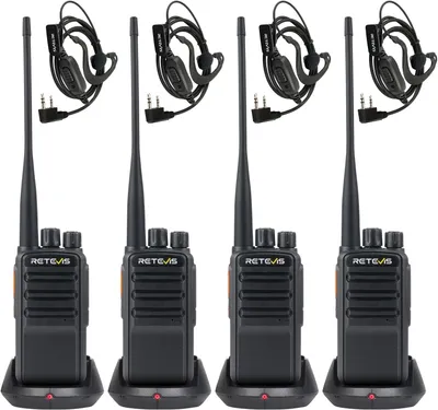 Image de Retevis RB669 Freenet PMR446, kit radio RT24V 2.0, 16 canaux et 6 canaux Freenet, système vocal allemand, VOX, longue portée