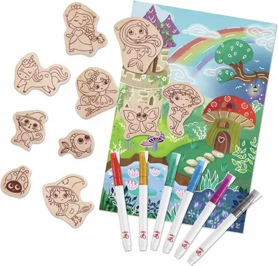 Obrázok produktu pre Hape E1077, Detská súprava na výrobu fixiek, 4 rok / roky, Rôzne farby, 17 kusov