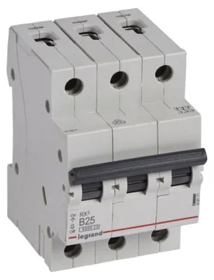 Immagine prodotto di Legrand RX3, Interruttore miniaturizzato, tipo B, IP20, 360 - 440 V