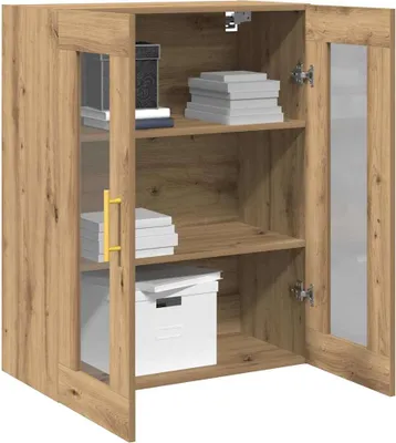Immagine prodotto di vidaXL Armadio a muro Rovere artigianale 69,5 x 34 x 90 cm Materiale a base di legno