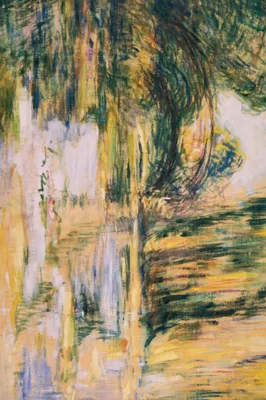 Produktbild von Claude Monet Kunstdruck Bild - Seerosenteich: Die Brücke, 1899 (120 x 180 cm)