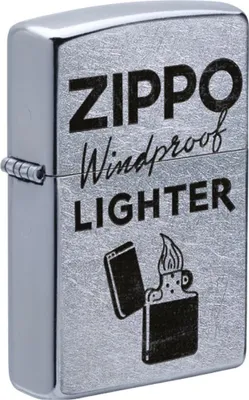 Immagine prodotto di ZIPPO Nero opaco "Zippo Windproof" 60005846 49592
