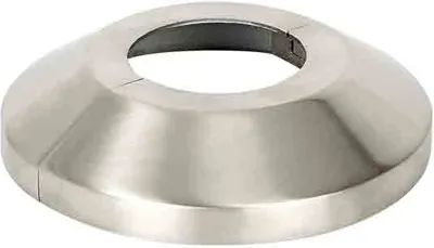 Image de Alberts 830847 Rosace de recouvrement, divisée, avec perforation Ø 42,4 mm, inox, Ø 105 mm
