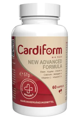 Produktbild von Cardiform - 60 Kapseln