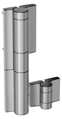 Image de Ferme portillon Mammoth 2 150kg argent 1 charnière - LOCINOX - P00017909