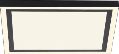 Produktbild von JUST LIGHT EDGING-SMART LED Deckenleuchte Steuerbare Lichtfarbe 32W Schwarz/Weiß 14450-18