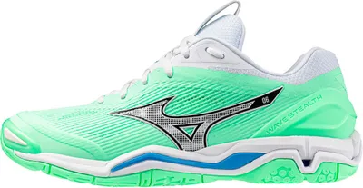 Produktbild von Mizuno Wave Stealth 6 - neo mint/black/frontier blue, Größe:14