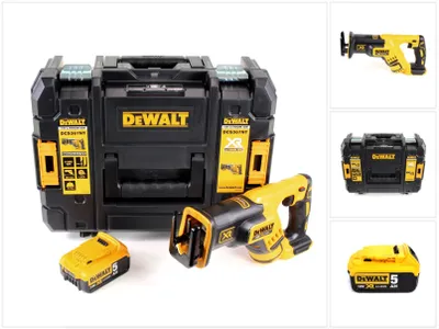 Produktbild von DeWalt DCS 367 NT Akku Reciprosäge Säbelsäge 18V Brushless + 1x Akku 5,0Ah + TSTAK - ohne Ladegerät