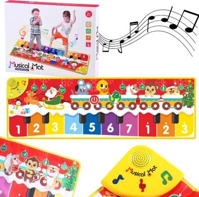 Zdjęcie produktu dla Mata Muzynacz Edukacyjna Cyferki Taneczna Gra