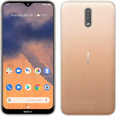 Produktbild von cofi1453® Etui silikonowe Basic kompatybilne z NOKIA 2.3 Etui TPU Miękki pokrowiec na telefon komórkowy Ochrona Przezroczysty