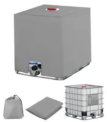 Produktbild von IBC Tank Abdeckung 1000L UV-Schutz 210D Oxford Gewebe 120x100x116 cm