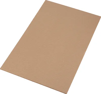 Produktbild von Wellpappzuschnitt 2-wellig 38x60 cm 6.5 mm Stärke Verpackung Kartonage Material
