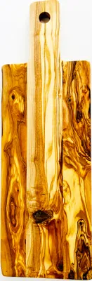 Produktbild von Olivenholz (45x15x2cm) Servierbrett / Vesperbrett / Brotzeitbrett / Jausenbrett