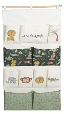 Produktbild von Wandaufbewahrung aus Stoff LE ROI DE LA JUNGLE