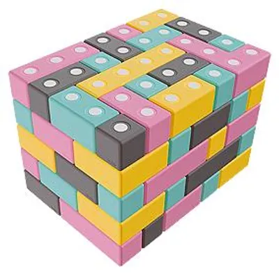 Produktbild von Tuki BIG Großbausteine magnetisch 94er Set