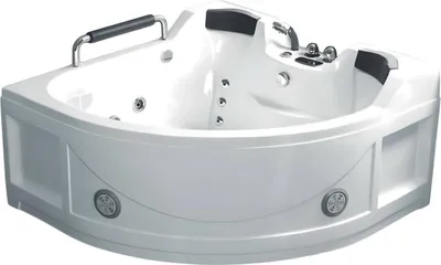 Zdjęcie produktu dla Blubberbad Whirlpool Whirlwanne Hydromassagewanne Spa-Bath 150x150 cm