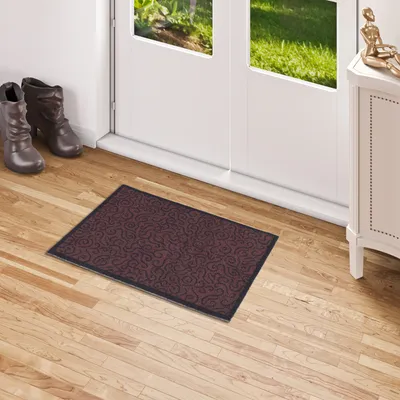 Produktbild von Fußmatte Sauberlauf Superclean Braun, Größe:60x90 cm