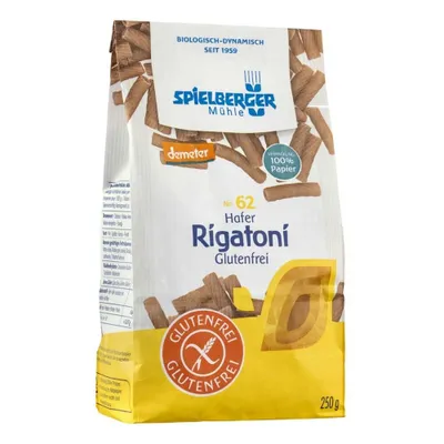 Obrázok produktu pre Ovsené rigatoni bez lepku DEMETER 250g
