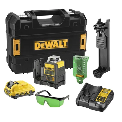 Immagine prodotto di Dewalt DCE0811D1G-QW - Laser autolivellante a 2 linee a 360° - verde