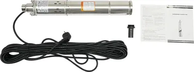Image de Pompe pour puits profonds, débit maximal 1 600 l/h, hauteur de refoulement maximale 80 m, UE, 220 V