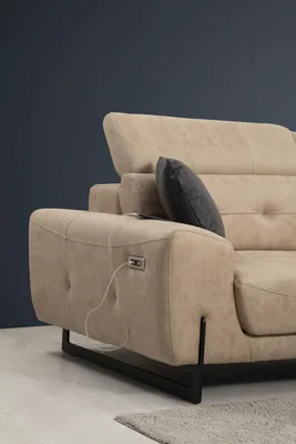 Produktbild von Ecksofa U-Form Sitzmöbel Designer Sitzmöbel Modern Sofa Couch Polster