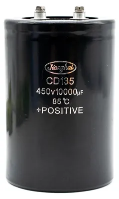 Elektrolytkondensator 450 V 10.000 µF, 90 x 130 mm