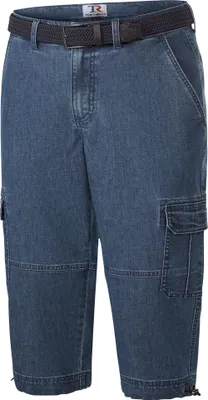 Produktbild von Tom Ramsey Herren Capri-Jeans mit Gürtel, 7 geräumige Taschen