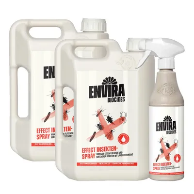 Produktbild von Envira Universal Effect Insekten Abwehrspray im Nachfüllpack 2x2L+500ml