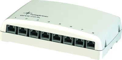 Image de Telegärtner Mini répartiteur MPD8 AMJ / UMJ TH35 / AP