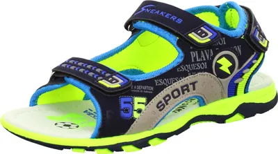 Produktbild von Sneakers Jungen-Sandalette Blau, Farbe:blau, EU Größe:34