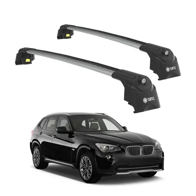 Zdjęcie produktu dla TURTLE BAGAŻNIK DACHOWY AIR-2 , Srebro do BMW X1 E84 2009 - 2015 (SUV)