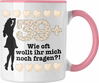 Produktbild von Trendation - 40. Geburtstag Frauen Tasse Geschenk Geschenkidee 40er Geburtstag Spruch Perfektion Mama Mutter (Rosa)
