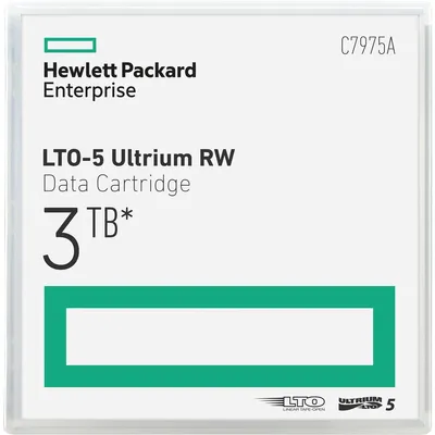 Produktbild von HP LTO-5 Ultrium 3TB RW Data Cartridge, 6.4 µm, 270 g, Blau, 12.65 mm