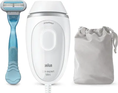 Produktbild von Braun Silk-expert Mini PL1124 - Weiß - Lichtimpulstechnologie (IPL) - Abdomen - Achsel - Bikini - Jaw line - Oberlippe - 0,6 s - AC