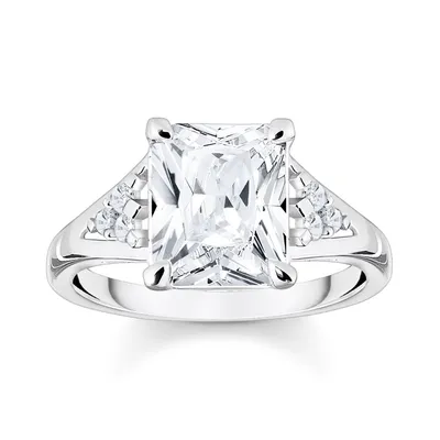 Image de Thomas Sabo TR2362-051-14 Bague pour femme, Taille de la bague:58