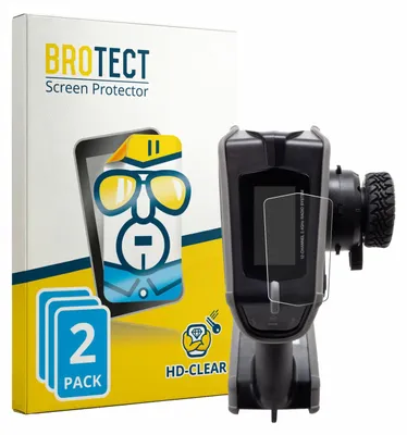 Produktbild von 2x Für Spektrum DX Rugged Plus Schutzfolie BROTECT Displayschutz Display Schutz Folie Klar Transparent