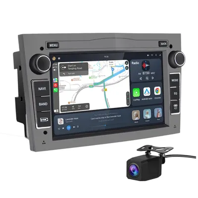 Immagine prodotto di Autoradio Android 15 da 7'' Carplay Android Auto per Opel Zafira B Corsa D Astra H Vivaro GPS Navi WiFi FM RDS SWC Bluetooth DAB+ DSP 2GB+64GB 2DIN +KAM