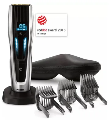 Zdjęcie produktu dla Maszynka do strzyżenia włosów Philips Series 9000 z 400 ustawieniami długości, trwałymi tytanowymi ostrzami i cyfrowym sterowaniem dotykowym (model HC9450/20)