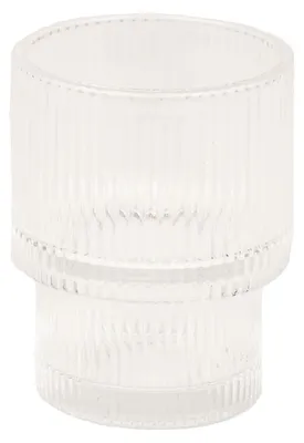 Produktbild von Geriffeltes Flat-White-Glas CHiATO, 200 ml