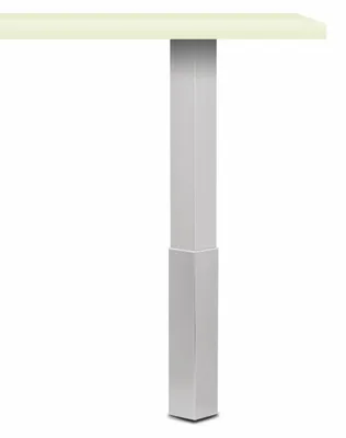 Produktbild von Naber Trampolo 2 eckig. Stützfuß Höhe, edelstahlfarbig 705 mm - Trag-/Stützelement