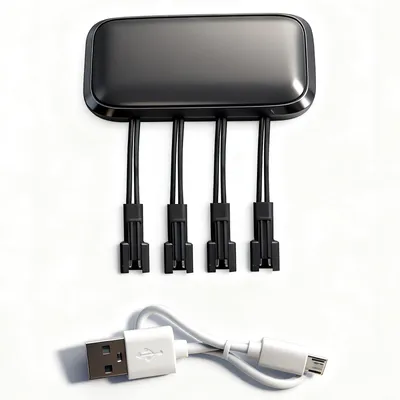Productafbeelding van 4 in 1 3,7 V acculader met SM-2P-stekker