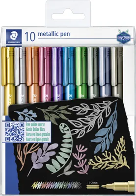 Image de STAEDTLER Marker Metallic 10 Stück im Etui,  1-2mm