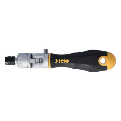 Produktbild von Felo SD ERGONIC K 1/4 | Schraubendreher mit 3K-Griff, Ratsche und 180° Knickfunktion